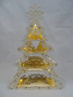 Plantilla de Corte Láser de Árbol de Navidad - Archivos SVG, DXF y Lightburn para Decoración