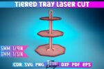Paquete SVG de Diseño para Corte Láser de Bandeja Escalonada - Archivos Listos para Usar - Imagen 3