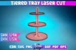 Paquete SVG de Diseño para Corte Láser de Bandeja Escalonada - Archivos Listos para Usar - Imagen 4