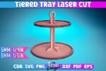 Paquete SVG de Diseño para Corte Láser de Bandeja Escalonada - Archivos Listos para Usar - Imagen 7