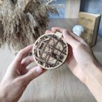 Brújula de Santa Claus - Diseño SVG para corte láser en madera 3D con código QR rastreador - Imagen 2