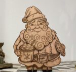 Decoración Navideña en Corte Láser: Papá Noel, Hombre de Jengibre y Cascanueces para un Hogar Acogedor - Imagen 3