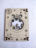 Set de 6 Archivos de Corte Láser para Tarjetas de Felicitación Navideñas - CDR, AI, DXF, SVG, PDF - Imagen 7