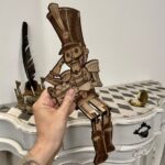 Decoración Navideña en Corte Láser: Papá Noel, Hombre de Jengibre y Cascanueces para un Hogar Acogedor - Imagen 6