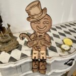 Decoración Navideña en Corte Láser: Papá Noel, Hombre de Jengibre y Cascanueces para un Hogar Acogedor - Imagen 2