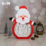 Plantilla SVG de Corte Láser: Linternas de Papel DIY - Papá Noel, Muñeco de Nieve y Reno - Imagen 4