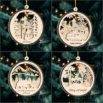 20 Archivos SVG para Cortar Láser de Decoraciones de Navidad en 2 Capas - Adornos de Árbol y Más - Imagen 6