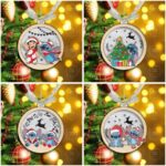 Adorno de Navidad SVG para Corte Láser - Orejas de Ratón, Archivos PDF, AI y EPS incluidos - Imagen 4