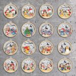 Adorno de Navidad SVG para Corte Láser - Orejas de Ratón, Archivos PDF, AI y EPS incluidos