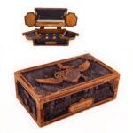 Plano de joyero Steampunk para corte láser - Archivos SVG, PDF y CDR - Diseño 3D atractivo