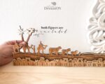 Calendario de Adviento de Madera Personalizado - Natividad Religiosa para Regalo de Navidad - Imagen 4