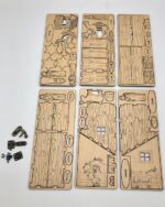 Plantillas de corte láser para Natividad navideña en caja de almacenamiento | DXF, SVG y LBRN2 - Imagen 7