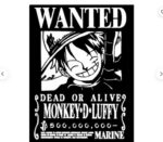 Set de Pósters de Se Busca "One Piece" para Decoración con Corte Láser - Imagen 2