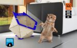 Cama para gatos: Archivos DXF y SVG para corte láser y CNC, diseño de linda casa para mascotas - Imagen 2