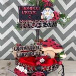 Conjunto de mariquitas escalonadas para corte láser | Decoración de granja compatible con Glowforge
