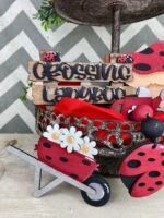 Conjunto de mariquitas escalonadas para corte láser | Decoración de granja compatible con Glowforge - Imagen 4