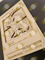 Carta Coleccionable Yu-Gi-Oh Dark Magician - Archivo de Corte SVG, LBRN2 y DXF para Decoración y Manualidades - Imagen 3