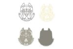 Plantilla Laser 3D Perro Bullmastiff Multicapas para Corte con Glowforge - Archivo SVG Decorativo - Imagen 2
