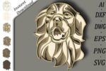 Archivos de corte láser SVG de Labrador Retriever para Glowforge - Plantillas decorativas CNC