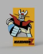 Arte Mazinger para corte láser - Descarga instantánea de archivos para máquinas y madera. - Imagen 4