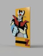 Arte Mazinger para corte láser - Descarga instantánea de archivos para máquinas y madera. - Imagen 2