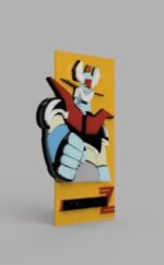 Arte Mazinger para corte láser - Descarga instantánea de archivos para máquinas y madera. - Imagen 3