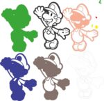 Archivos de corte láser de Luigi para madera - Arte digital descargable e inmediata - Imagen 4