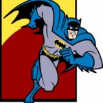 Cuadro multicapas de Batman para corte láser - Diseño vectorial creativo y único