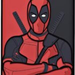 Arte de Deadpool para corte láser, archivos digitales de madera, descarga instantánea
