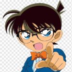 Descarga instantánea de arte de Detective Conan para corte láser y archivos de madera DIY