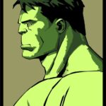 Arte de corte láser de Hulk para madera - Archivo digital para descarga instantánea