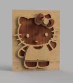 Plantillas de corte láser para madera - Arte digital descargable inmediato para máquinas Kiti