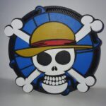 Arte de One Piece para corte láser - Archivos digitales para madera y máquinas de corte