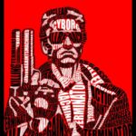 Cuadro Multicapas Terminator Personalizado para Decoración Creativa y Regalos Originales