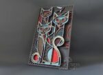 Mandala Multicapa de gatos para Corte Láser - Escultura moderna y Decoración de Pared - Imagen 2