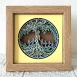 Mandala 3D "Madre Árbol de la Vida" SVG para Día de la Madre - Regalo Personalizado para Mamá - Imagen 3
