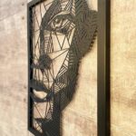 Cara abstracta de mujer - Archivo SVG para corte láser, descarga instantánea, diseño vectorial - Imagen 3