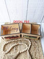 Cesta de Regalo del Día de la Madre SVG para Corte Láser - Diseño Premium para Glowforge de 1/4" - Imagen 7