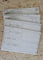 Orquídea de madera para corte láser | Archivo digital decorativo descargable - Imagen 5