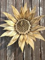 Girasol para Corte Láser - Archivo Digital para Pieza Central de Decoración - Imagen 5