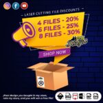 Portarretratos San Valentín corte láser para fotos - archivo digital Glowforge personalizable - Imagen 6