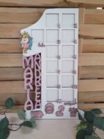 Marco de Fotos Aniversario 1 Año Bebé - Archivo Digital SVG DXF para Corte Láser Glowforge - Imagen 4