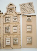 Planos Casa de Muñecas 3D en SVG y PDF - Diseño Digital de Juguetes de Madera para Niñas - Descarga Instantánea - Imagen 4