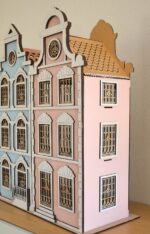 Planos Casa de Muñecas 3D en SVG y PDF - Diseño Digital de Juguetes de Madera para Niñas - Descarga Instantánea - Imagen 7