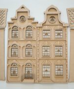 Planos Casa de Muñecas 3D en SVG y PDF - Diseño Digital de Juguetes de Madera para Niñas - Descarga Instantánea - Imagen 3