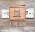 Tarjeta de San Valentín SVG para Corte Láser - Diseño de Marco de Fotos Personalizable - Imagen 2