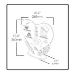 Calendario Perpetuo de San Valentín SVG para Corte Láser - Archivos Glowforge para Decoración Romántica - Imagen 5