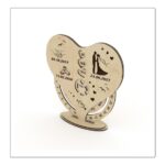 Calendario Perpetuo de San Valentín SVG para Corte Láser - Archivos Glowforge para Decoración Romántica - Imagen 8