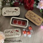 Caja de Chocolate Candy Box en 3 Piezas - Archivos SVG + DXF para Corte Láser Compatible con Glowforge - Imagen 7