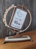 Marco de fotos "Mejor Mamá del Mundo" - Archivo láser SVG, DXF, CDR, PDF, 3mm y 4mm - Imagen 8